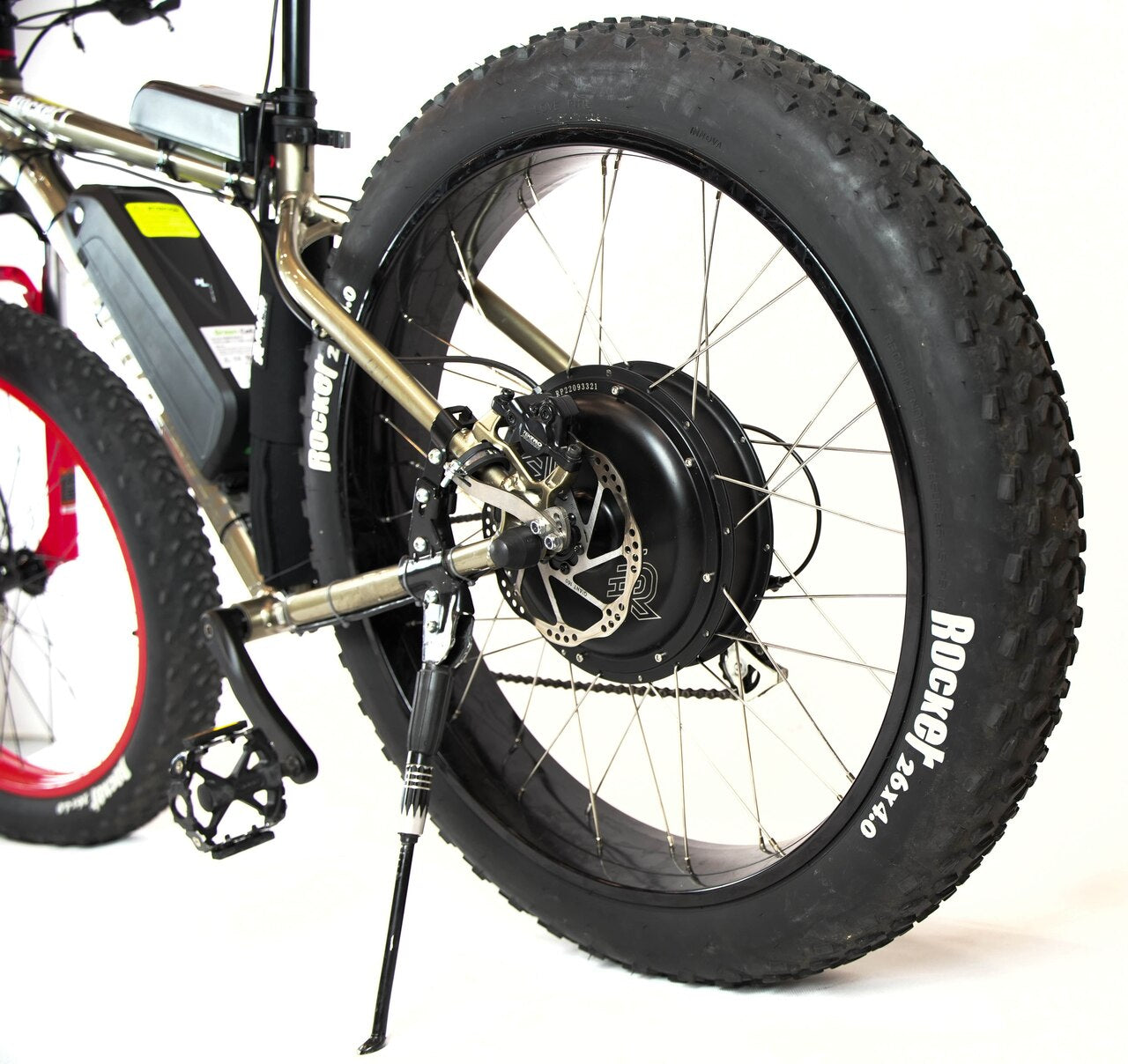 IRIDE Rocker 1 Fatbike - konwersja na elektryczny z użyciem zestawu S2100 Fatbike
